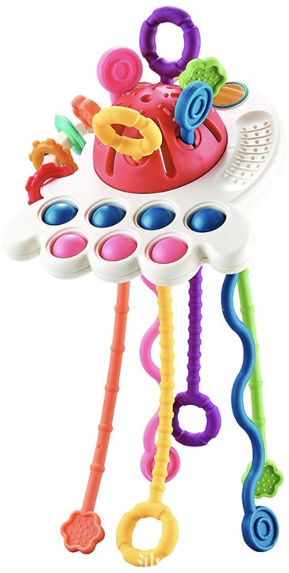 Обучающий набор Bibi Inn Montessori Pull String Toy Тяни верёвку