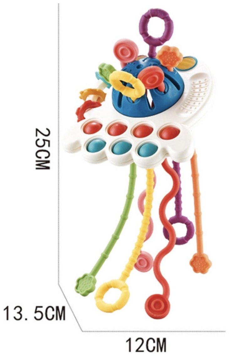 Обучающий набор Bibi Inn Montessori Pull String Toy Тяни верёвку купить,0
