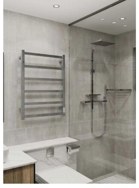 Полотенцесушитель Двин электрический J plaza neo 80/40, лесенка 40x80 см