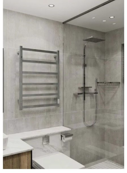 Полотенцесушитель Двин электрический J plaza neo 80/40, лесенка 40x80 см купить,209580