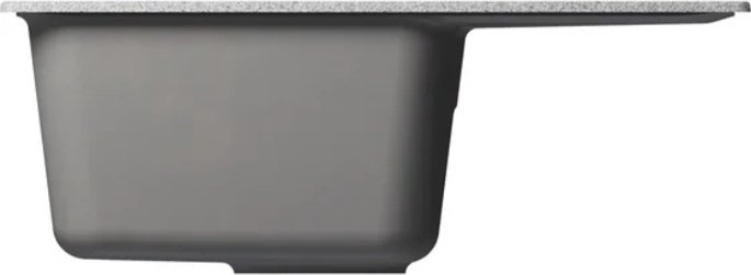 Кухонная мойка Mixline ML-GM-26 врезная 47х58х19 см, искусственный мрамор, тон темно-серый - ForteMarket Кухонная мойка Mixline ML-GM-26 врезная 47х58х19 см, искусственный мрамор, тон темно-серый купить,0