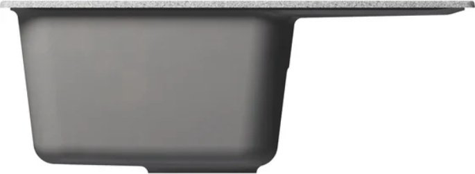 Кухонная мойка Mixline ML-GM-26 врезная 47х58х19 см, искусственный мрамор, тон темно-серый купить,NaN