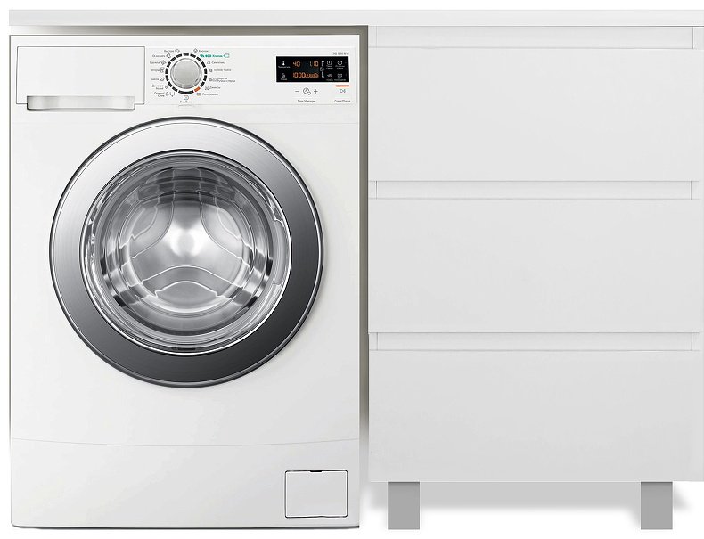 Тумба с раковиной KABINKA.KZ ФР-00002912, 140.2x88.5x48.2 см, белый