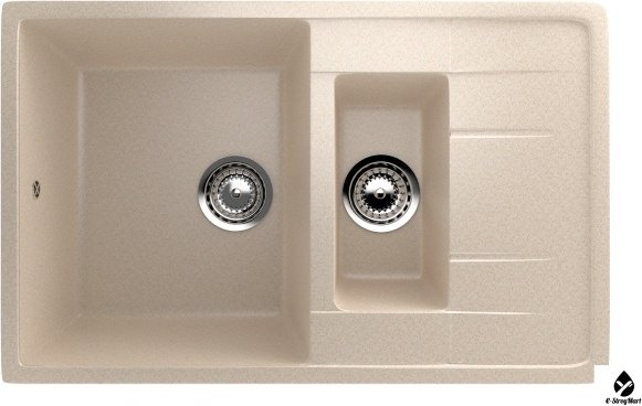 Кухонная мойка EcoStone ES-22-328 бежевый