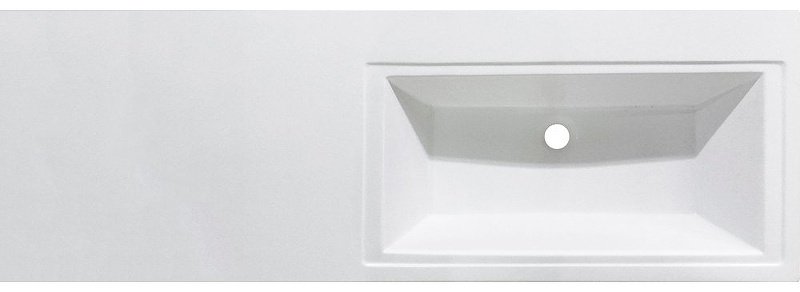 Тумба с раковиной KABINKA.KZ ФР-00002912, 140.2x88.5x48.2 см, белый