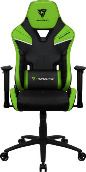 Игровое кресло ThunderX3 TC5 Neon черно-зеленое