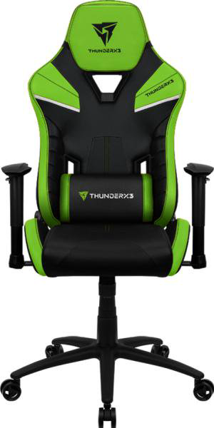 Игровое кресло ThunderX3 TC5 Neon черно-зеленое