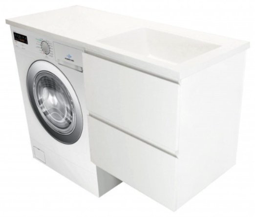 Тумба с раковиной Kabinka.kz ФР-00002021 100x60.7x48.2см белый купить,NaN