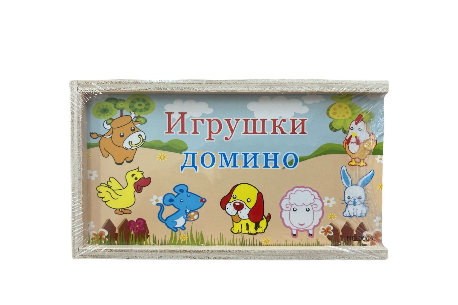 Деревянные Игрушки пазл Домино 0004