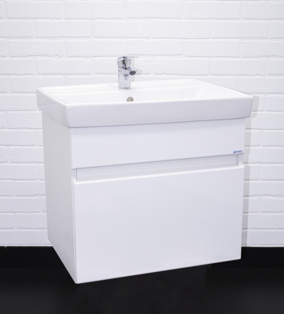 Тумба с раковиной KABINKA.KZ Адай, 57.5x50x43.8 см, белый - ForteMarket Тумба с раковиной KABINKA.KZ Адай, 57.5x50x43.8 см, белый купить,NaN