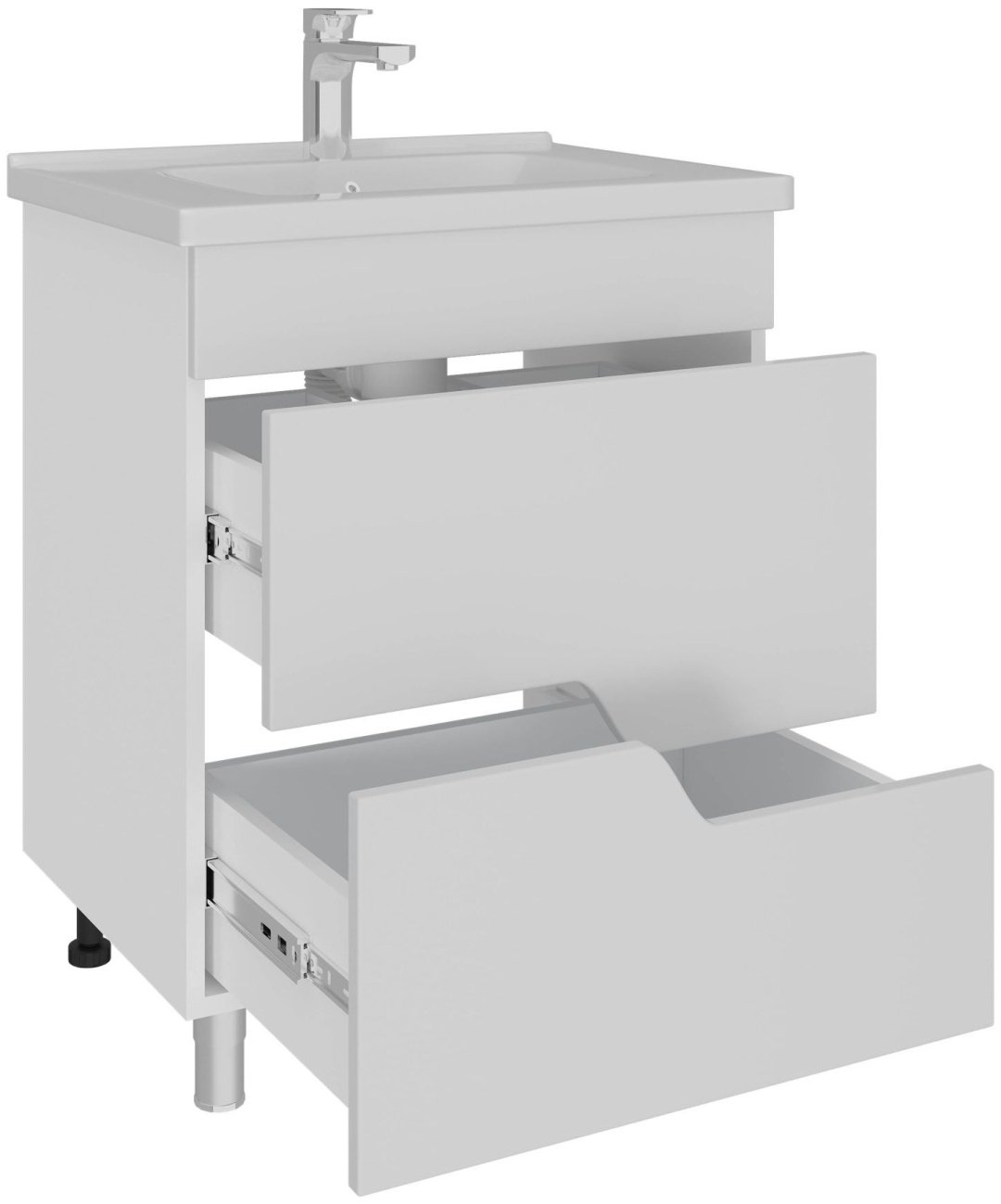 Тумба с раковиной AVK Азалия 70x70x45см белый купить,NaN