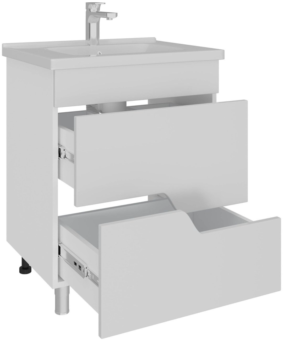 Тумба с раковиной AVK Азалия 70x70x45см белый купить,NaN