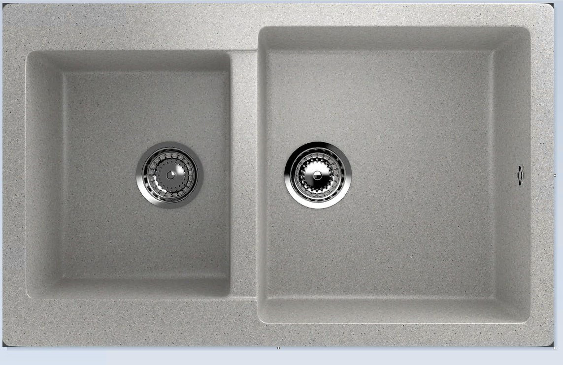 Кухонная мойка EcoStone врезная ES-28-310 101260, серый купить,NaN