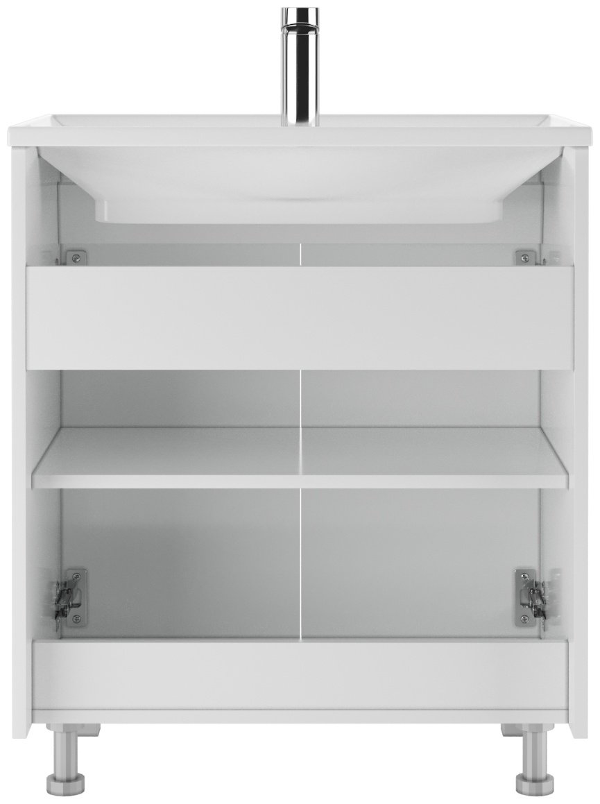 Тумба с раковиной Kabinka.kz Адай 67x82x44.4см белый купить,NaN