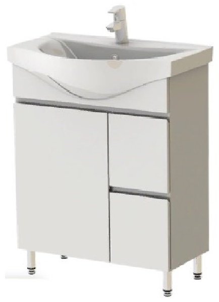 Тумба без раковины Ювента М3-65 61.4x80x30.6 см белый купить,NaN