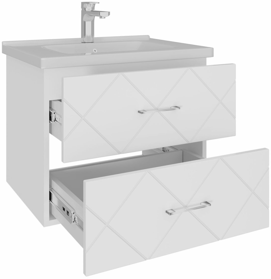 Тумба с раковиной AVK Астра 80x52x47см белый купить,NaN