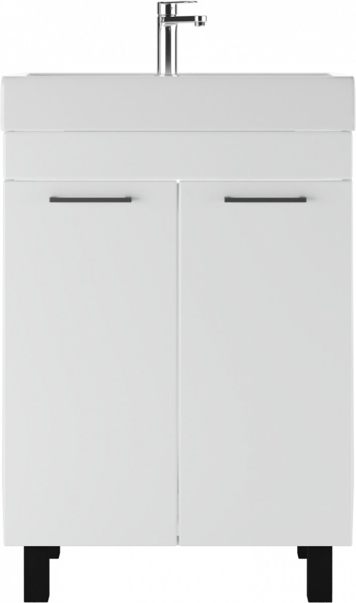 Тумба с раковиной Kabinka.kz Адай 57.5x79x43.5см белый купить,NaN