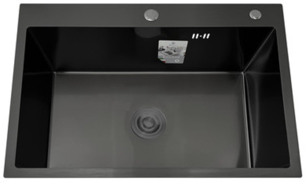 Кухонная мойка Diadonna DS5040B врезная 40х50х20 см, нержавеющая сталь