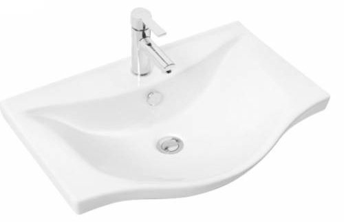 Тумба с раковиной Ювента Моника М3-75 zenon 76.5x86.5x50.5см белый купить,NaN