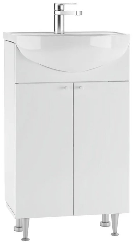 Тумба с раковиной KABINKA.KZ Промо 50 Элегия DP2601T, 48.8x82x30.1 см, белый - ForteMarket Тумба с раковиной KABINKA.KZ Промо 50 Элегия DP2601T, 48.8x82x30.1 см, белый купить,NaN