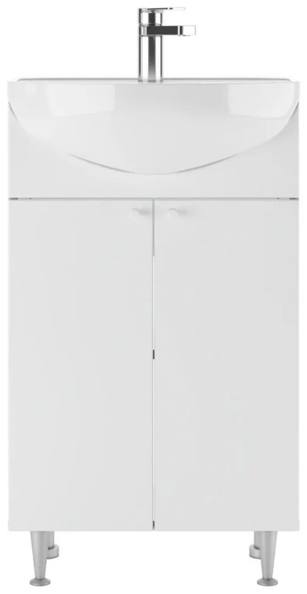 Тумба с раковиной KABINKA.KZ Промо 50 Элегия DP2601T, 48.8x82x30.1 см, белый - ForteMarket Тумба с раковиной KABINKA.KZ Промо 50 Элегия DP2601T, 48.8x82x30.1 см, белый купить,NaN