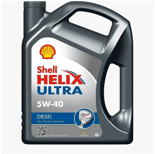 Моторное масло Синтетическое SHELL Helix Ultra Diesel 5W-40 4 л