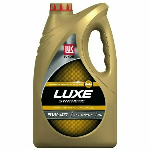 Моторное масло Синтетическое ЛУКОЙЛ LUXE 5W-40 4 л