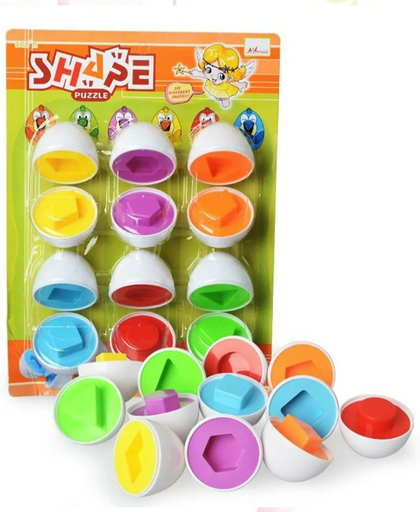 Развивающая игрушка-сортер Shapes puzzle Яйцо
