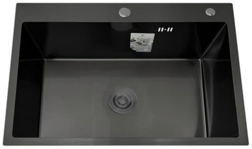 Кухонная мойка Diadonna DS5040B врезная 40х50х20 см, нержавеющая сталь