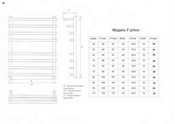 Полотенцесушитель Двин водяной L primo 65x100 см лесенка