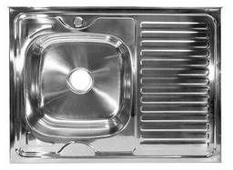 Кухонная мойка Mixline 0,6 (430) (L) врезная 40х40х16 см, нержавеющая сталь