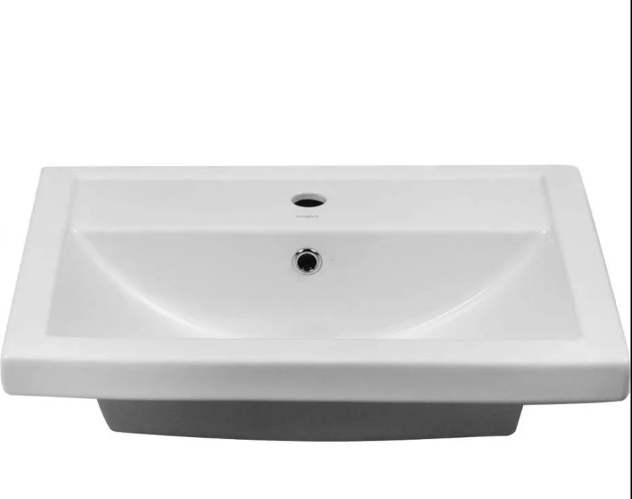 Комплект для ванной Grossman ЮНИТ 70 (тумба под раковину, зеркало, раковина) светло-коричневый