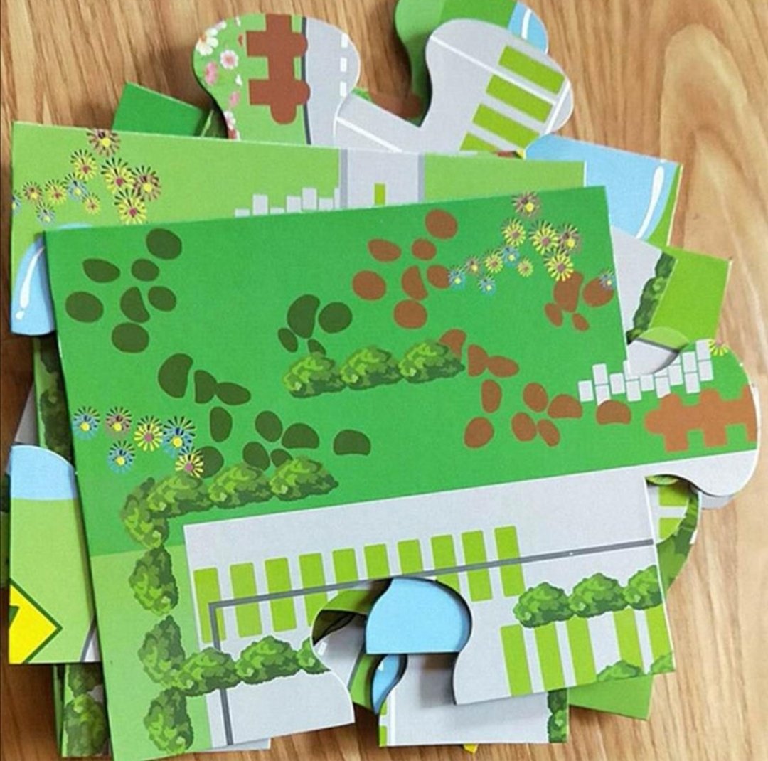 Wood toys каталка Автодорога Трек Деревянный купить,0