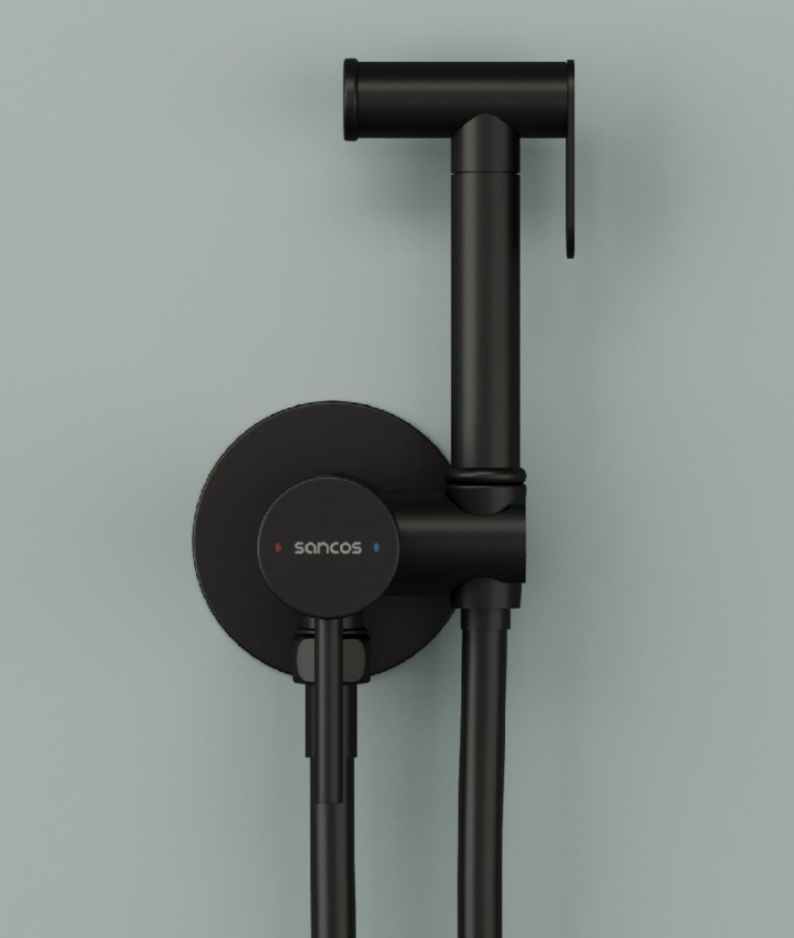 Sancos гигиенический душ SC1001MB, латунь - ForteMarket Sancos гигиенический душ SC1001MB, латунь купить,125867