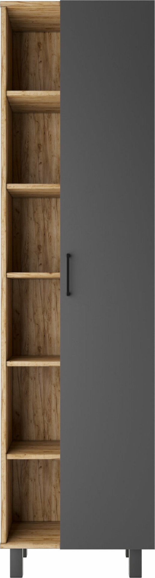 Комплект для ванной Домино Байтерек (шкаф, шкаф-пенал, тумба под раковину, раковина) коричневый