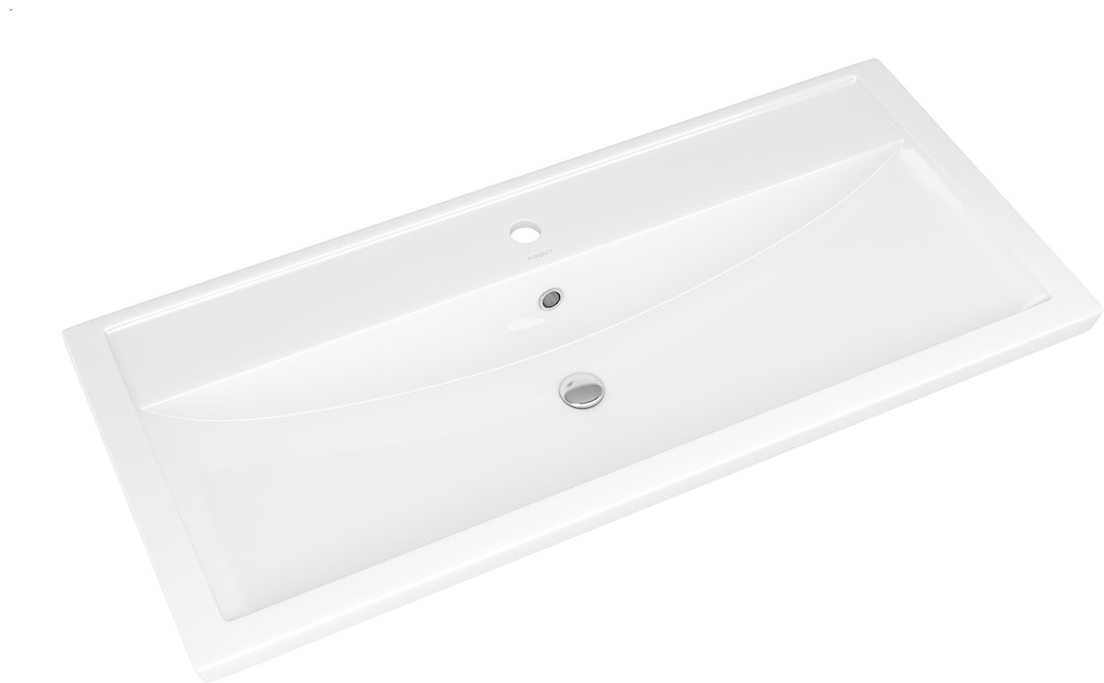 Комплект для ванной Домино Байтерек (шкаф, шкаф-пенал, тумба под раковину, раковина) коричневый