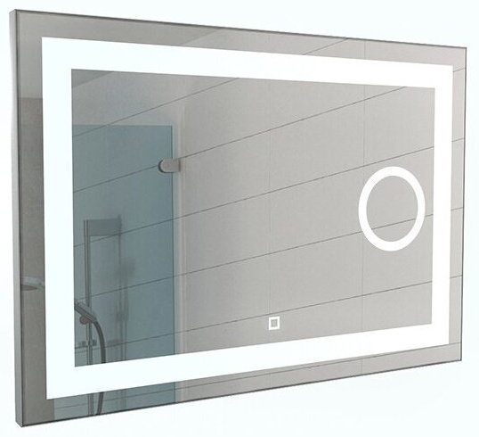 Комплект для ванной KABINKA.KZ Байтерек (тумба под раковину, зеркало, раковина) коричневый, графит