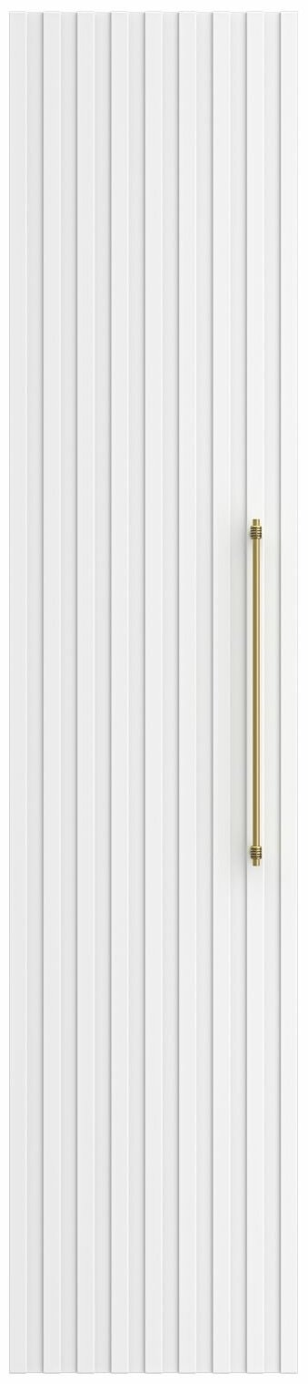 Комплект для ванной Brevita Alicante (шкаф-пенал, тумба под раковину, зеркало, раковина) белый