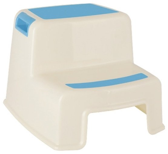 Подставка для ног QFY-1557 голубой, белый