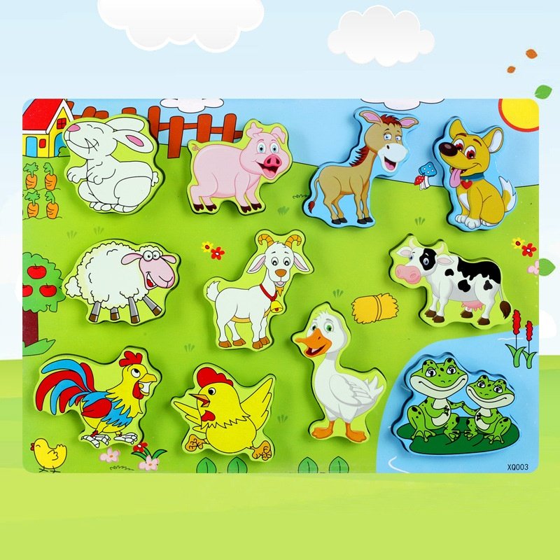 Сортер Wooden Toys Крупные вкладыши купить,0