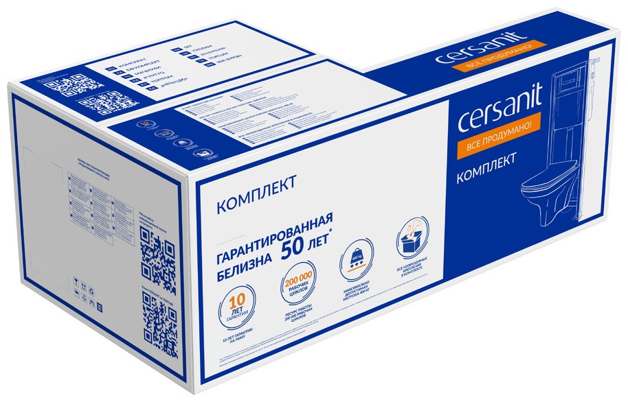 Cersanit рамная инсталляция 63997