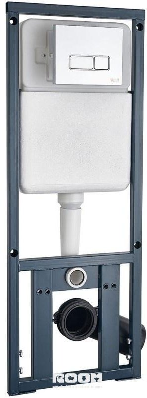 WeltWasser рамная инсталляция MARBERG 410 SE CR Квадратная кнопка.