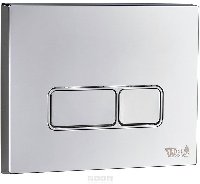 WeltWasser рамная инсталляция MARBERG 410 SE CR Квадратная кнопка.