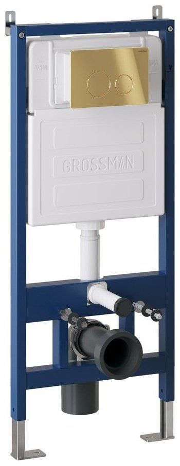 Grossman рамная инсталляция 900.K31.01.000&#43;клавиша смыва Style 700.K31.05.30M.30M