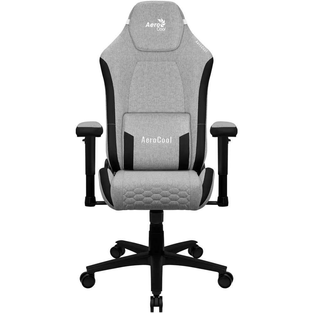 Игровое кресло Aerocool Crown Ash Grey серое