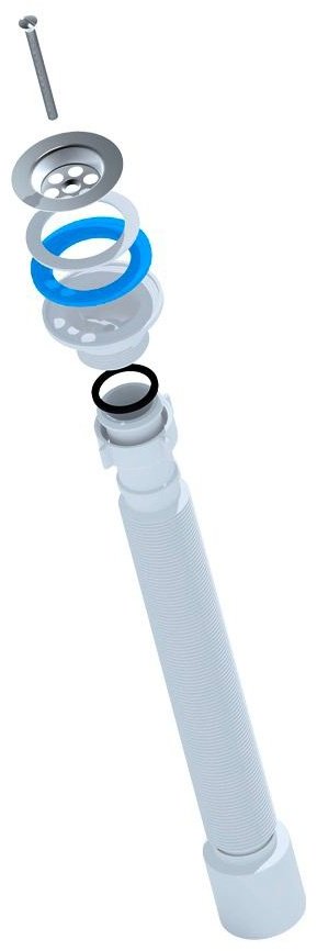 Сифон АНИ пласт G215 50 мм купить,10500