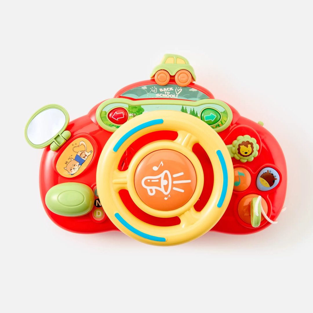 Интерактивная игрушка Toy Toy Музыкальный руль купить,0