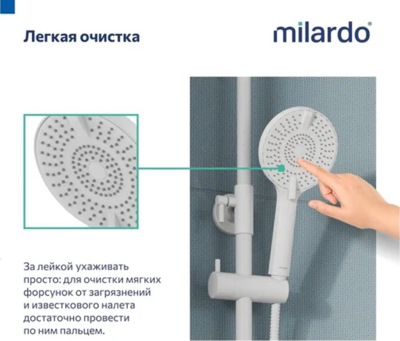 IDDIS лейка для душа ROR4FWRM18 купить,NaN