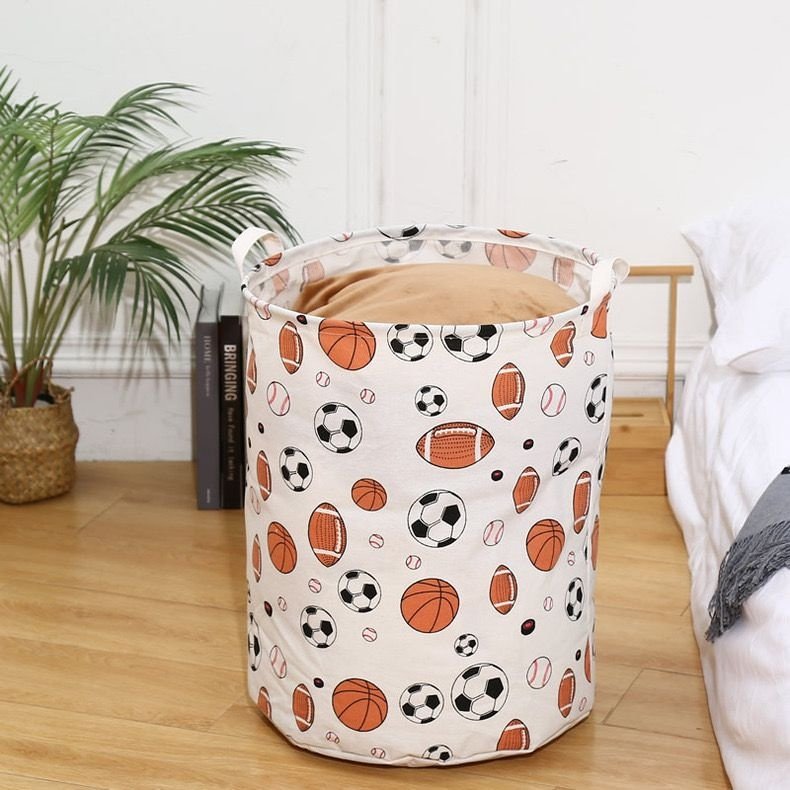 Корзина для белья, игрушек 40x50x50 см, текстиль