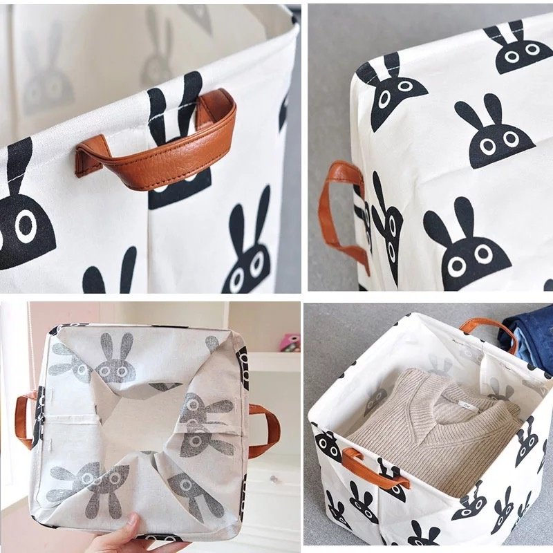 Корзина для белья 33x33x34 см, текстиль купить,0